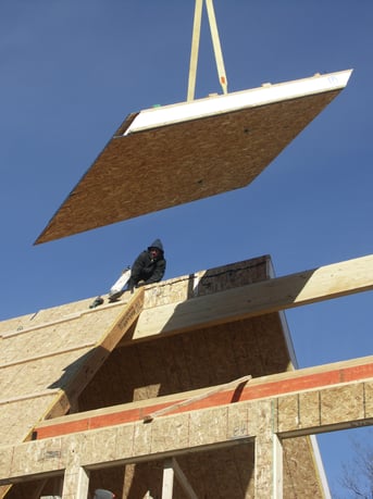 Enercept SIPs building system has many advantages over traditional construction methods. Faster construction, lower labor costs, less job site waste, and lower energy costs throughout the life of your home.